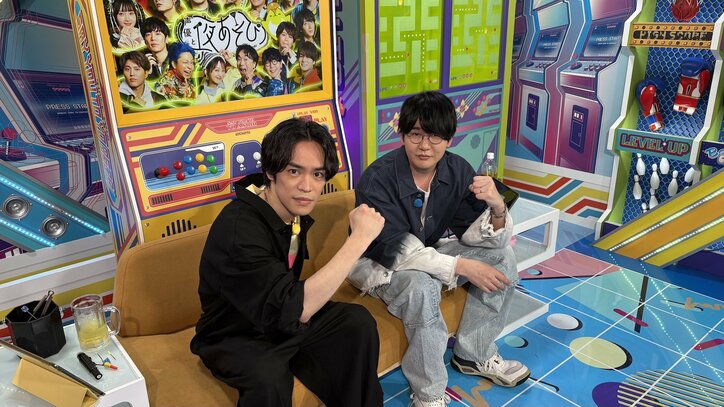 【写真・画像】夜あそび木曜日の公式“ビビり”は小野賢章に決定！？小野と花江が白熱のビビり対決！　1枚目