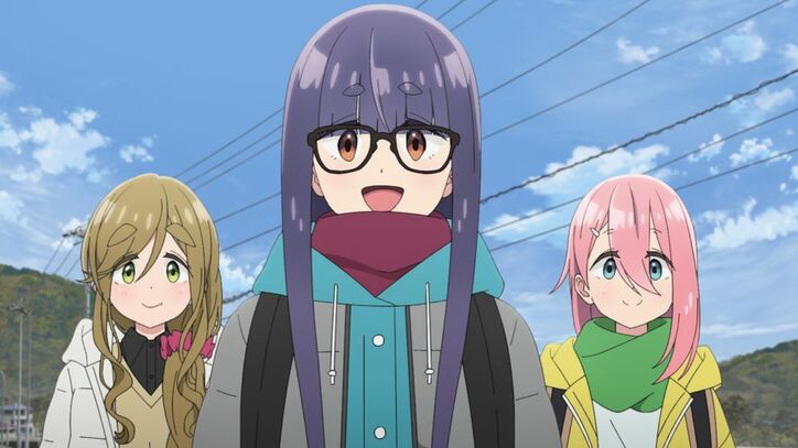 【写真・画像】アニメ「ゆるキャン△ SEASON3」第2話、なでしこたちがゾンビ化!?仲良しコントに「ホラーが始まったw」「ノリが良すぎる」と反響　1枚目