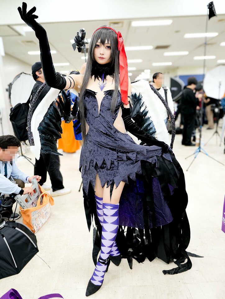 【写真・画像】『魔法少女まどか☆マギカ』暁美ほむらコスプレ画像 2枚目