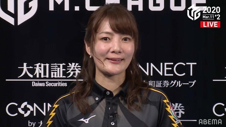 奇跡は自分で起こすもの 黒沢咲、崖っぷちから渾身のオーラス逆転ツモ/麻雀・Mリーグ