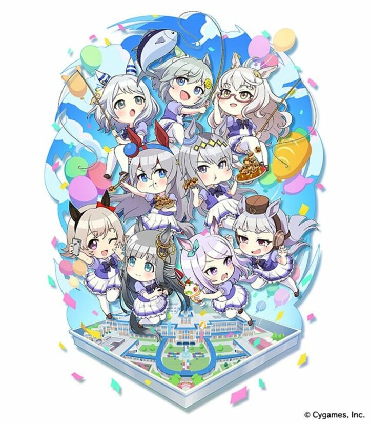【写真・画像】オグリキャップなど“ぐれいな子”たちが大活躍！『ウマ娘』のGWは「Gray Week」ぐれいな子たちが登場する新作アニメを制作！　1枚目
