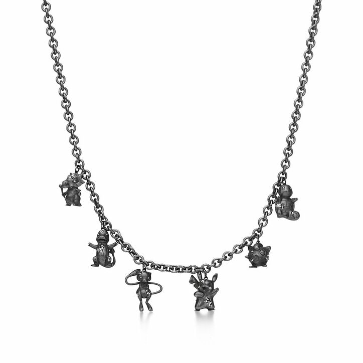 437万円の“黄金ピカチュウ”をティファニーが発売…ポケモン6種の豪華ネックレスも