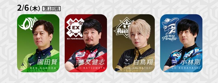 ボーダーライン挟んだ激しい戦い 渋谷ABEMAS VS EX風林火山 目が離せない直接対決／麻雀・Mリーグ