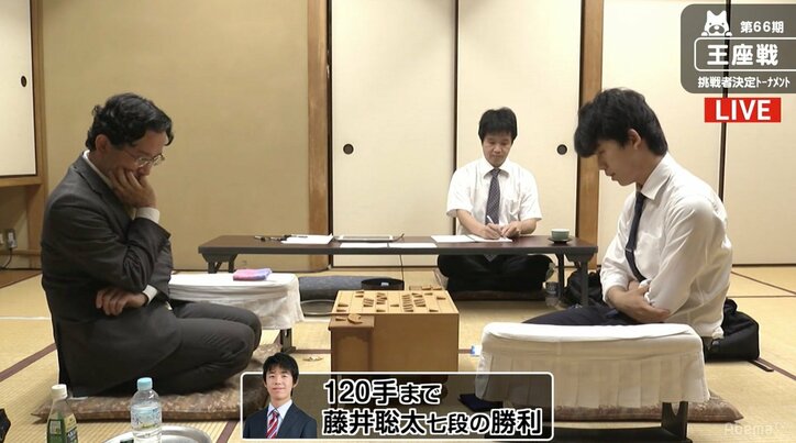 最年少タイトル挑戦にあと2つ！藤井聡太七段、深浦康市九段に勝利／将棋・王座戦挑戦者決定T