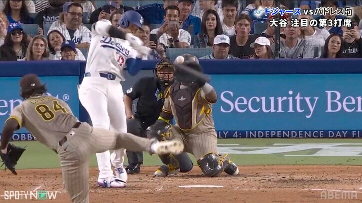 【写真・画像】「カモン！」→「ノー！」投手・大谷、“大ハッスル” 際どい本塁突入シーンで「二度も」雄叫び、判定に一喜一憂　1枚目