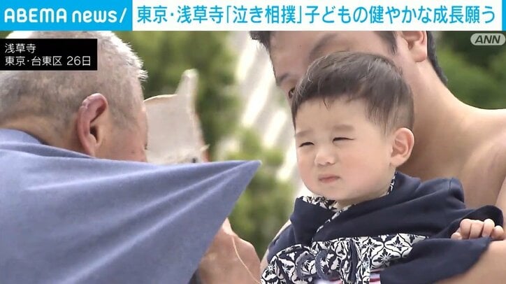 泣き相撲
