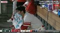 さすがにお疲れ? 大谷翔平、降板後ベンチで疲労困憊の表情 視聴者も「大丈夫?」と心配