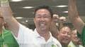 自民など推薦の新人・古謝氏が当選　辺野古移設反対の現職破る　沖縄県知事選