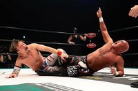 武藤敬司「次（の入場テーマ曲）は『TRIUMPH』だよ、きっと。じゃあ、自ずと限られるな」 福岡での激闘を終え試合後は感慨深げ