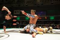 丸藤正道、GHC前哨戦でジェイク・リーに勝利 諏訪魔が乱入、拳王をKOする暴挙も