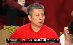 「恥を知れ」富永啓生を“妨害”…中国HCに母国メディア＆ファンからも批判！「本当に不適切」「命取りになる」“常習犯”との指摘も【バスケW杯予選】