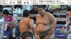 土俵下、力士の“共同作業”にファンほっこり 物言い協議で緊張の最中に発生した一コマ