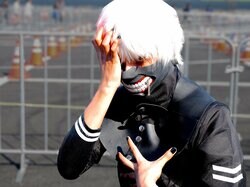 Captivating with Makeup-Intensive Cosplay: Showcasing the Unique World of 'Tokyo Ghoul'