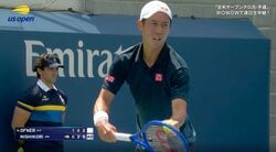 錦織圭が「笑ってる」 現役最後の4大大会…フルセットの激闘制した直後の光景にSNS感激「最高の笑顔に感無量」