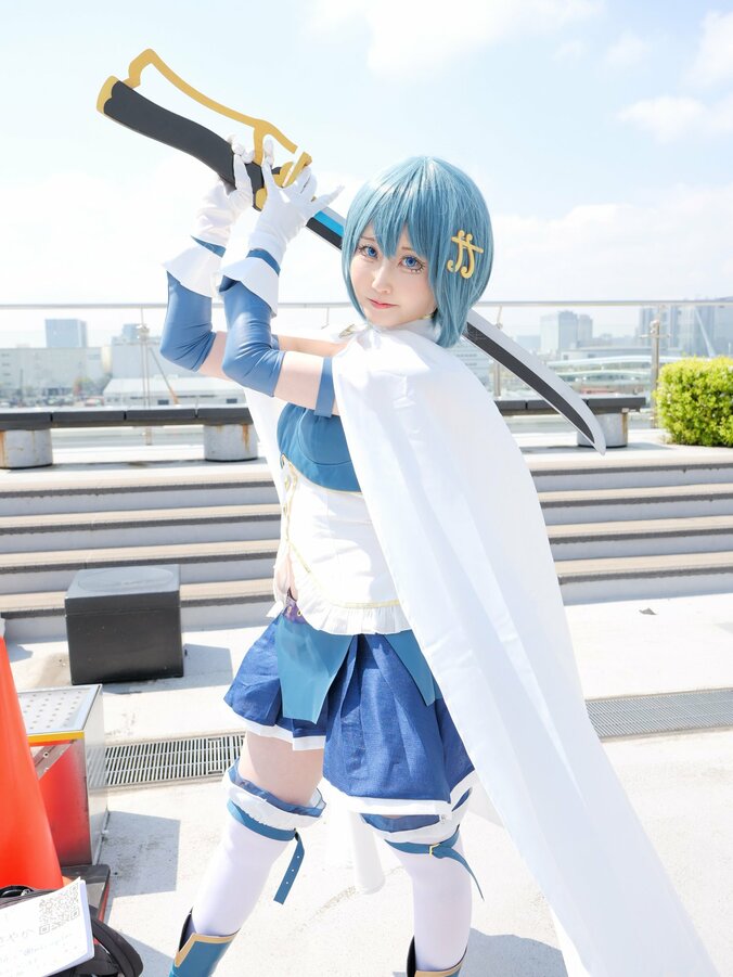 【写真・画像】『魔法少女まどか☆マギカ』さやかコスプレ4