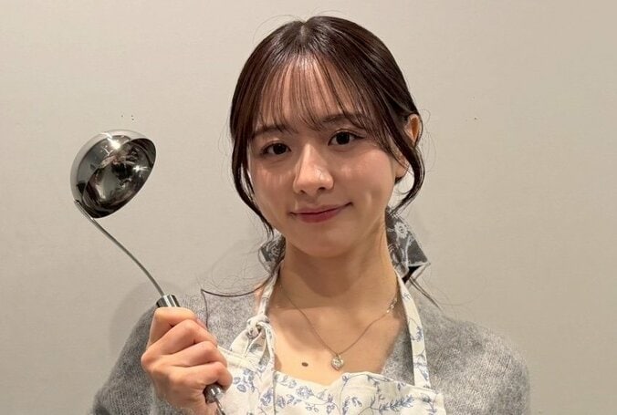 【写真・画像】森香澄、豪快に料理する姿に「だから料理できないんだなぁ」岡田紗佳が本音　1枚目