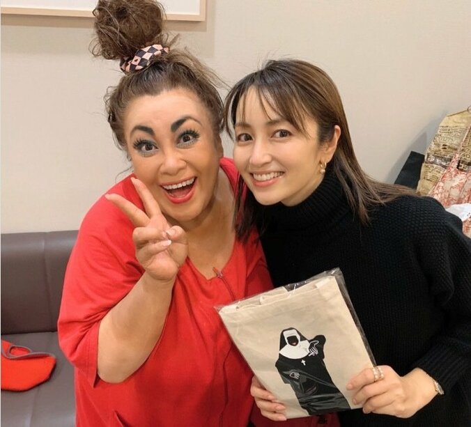 矢田亜希子、観劇し森公美子との2ショット披露「パワーに圧巻」 1枚目