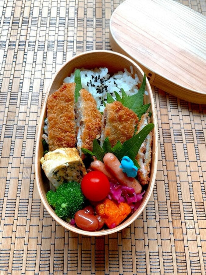 飯田圭織、“食通”な息子の弁当を公開「アジフライのソースもかけない」 1枚目