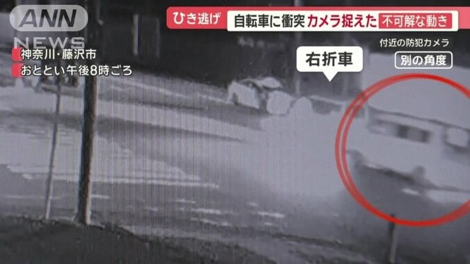 2台の車が接近