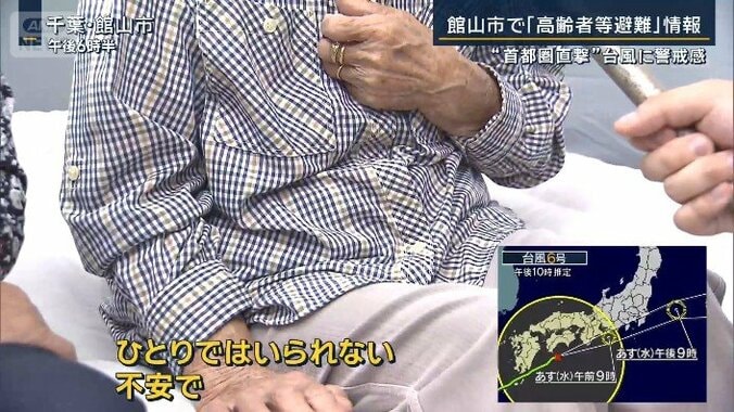 避難した人