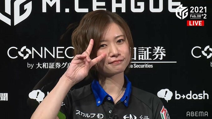 満貫、跳満アガっても平均打点が下がる！？打点女王・茅森早香が個人連勝 ファン感謝「天才ありがとう」／麻雀・Mリーグ 1枚目