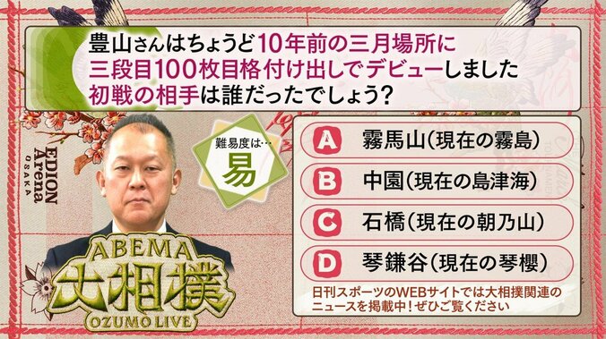 【写真・画像】ABEMA大相撲センター試験 2026年三月場所　7枚目