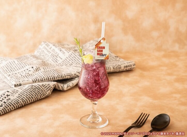 [照片/圖片] 劇場版《鏈鋸人 蕾潔篇》公開紀念咖啡廳將於東名阪舉辦！9月起在東京和大阪，10月起在愛知期間限定開放 16