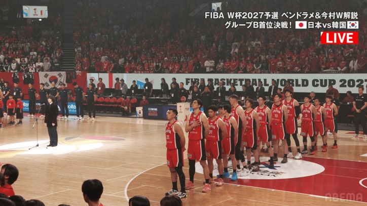 選手たちも聴き入った三浦大知の国歌独唱