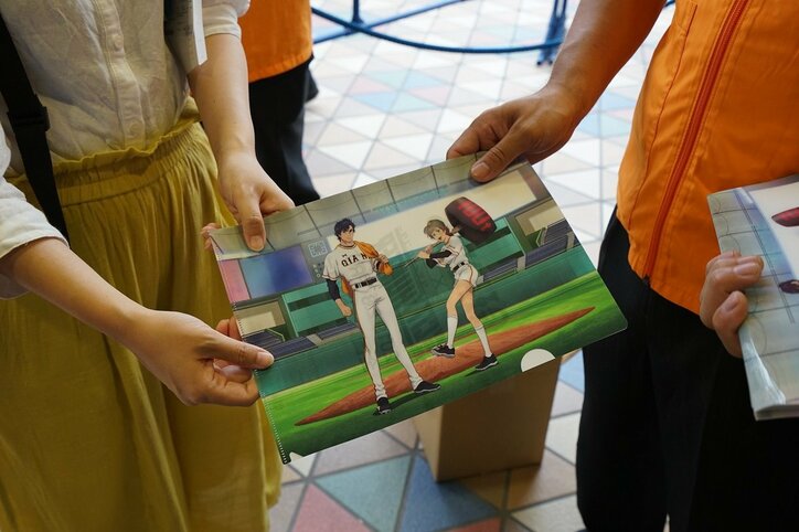 巨人VS広島戦に冴羽獠が参戦！“Get Wild”を踊るチアダンスも