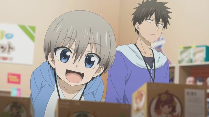 アニメ「宇崎ちゃんは遊びたい！」鳥取を楽しむ桜井と宇崎ちゃん 第10話先行カット＆あらすじ公開