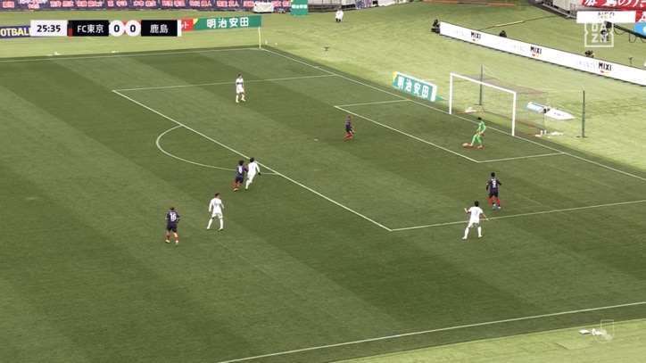 FC東京は連動したプレスを見せたが…