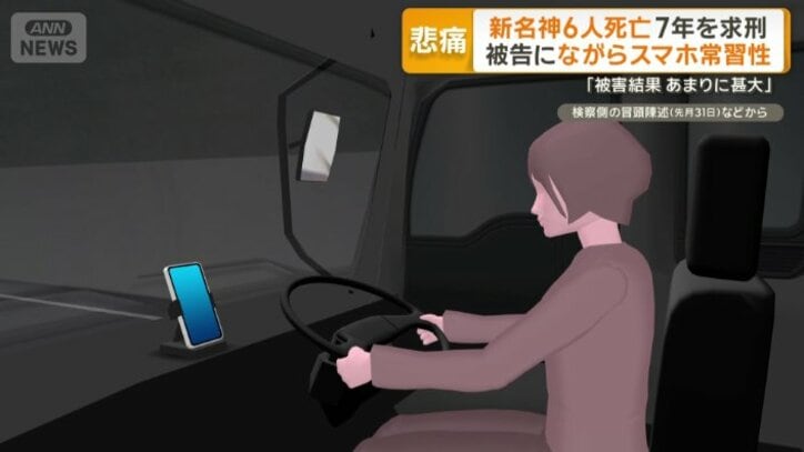 約13秒間わき見運転