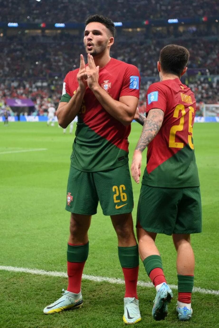 ポルトガル代表W杯の新星ゴンサロ・ラモスが「ピストル・パフォーマンス」をするワケ
