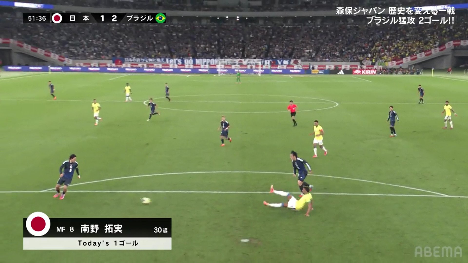 【映像】痛恨のパスミス→南野が奪って冷静フィニッシュ