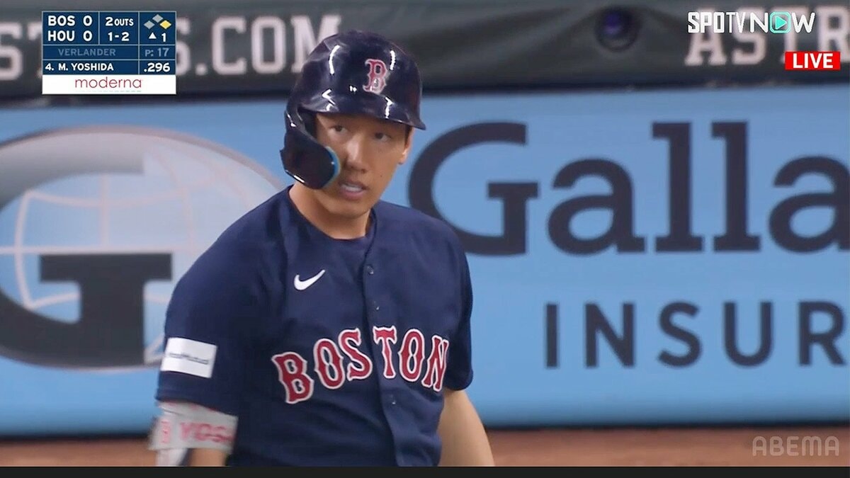 吉田正尚 2024年8月 シングルヒット vs バーランダー MLB ホログラム 吉田正尚、バーランダーのストレートを狙い撃ち！パワー対決を制し