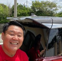 花田虎上『珍客』