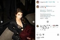 マギーの下着をチラリと覗かせたショットに「正面も斜めも横顔も女神すぎる」「ちょ～色っぽいィィイ」とファン悶絶