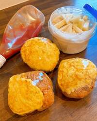 みきママ『期末テストのためのオムライスおにぎりです〜！！』