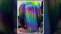 BUZZ動画 - 「髪にオーロラ掛けた！！！！」