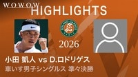 車いす男子シングルス準々決勝 【ショートハイライト】小田 凱人(JPN) vs D.ロドリゲス(BRA) 
