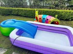 高橋真麻、自宅の庭に設置したプールを公開「楽しんでくれると良いなぁ」 