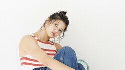 “ファッション雑誌にあの子のグラビアが…” プロレスラー・山岡聖怜がラフでモードなスタイリング ヤンマガWebカット