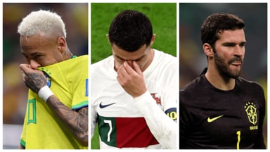 W杯、準々決勝で去った「スーパースター」ベスト11