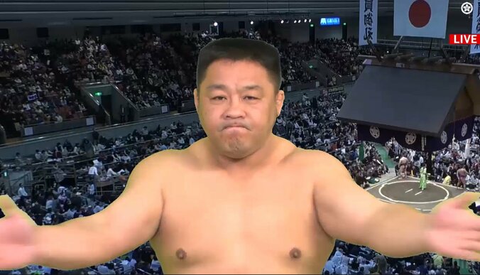 【写真・画像】「普通の四股は踏めない」「かなり重い」横綱の“綱の重さ”に相撲芸人が思わず驚愕 「なんちゅー格好ｗ」ファンは驚き　1枚目