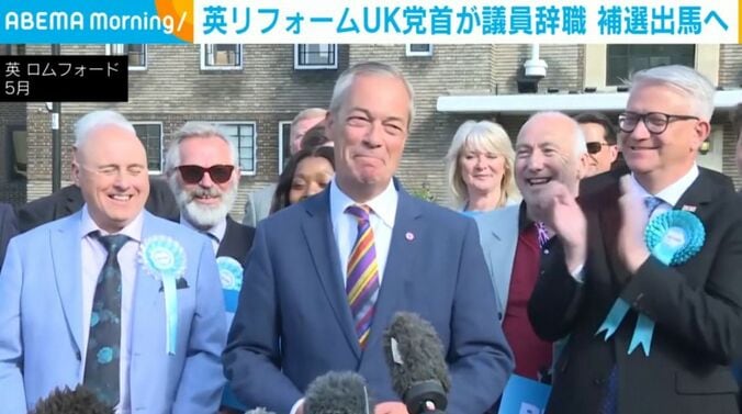 英・リフォームUK ファラージ党首