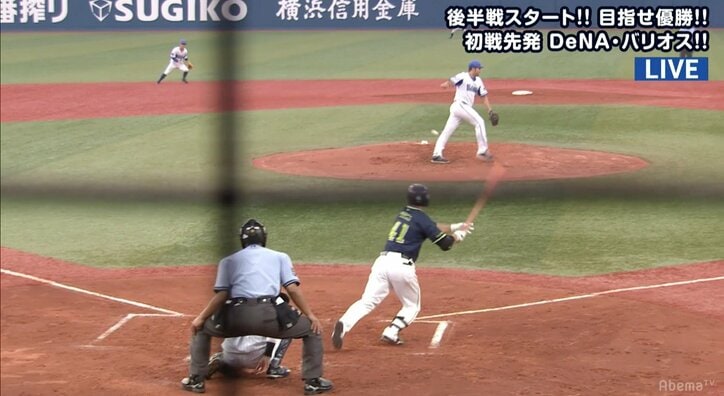 「バリオスは抹消します」横浜DeNAラミレス監督、2回に打球を受け降板したバリオスの登録抹消を明言