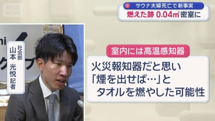 室内には高温感知器