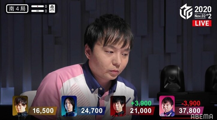 不慣れな“ホリストラッシュ”にファン「かわいいｗ」堀慎吾、はにかみ2勝目／麻雀・Mリーグ