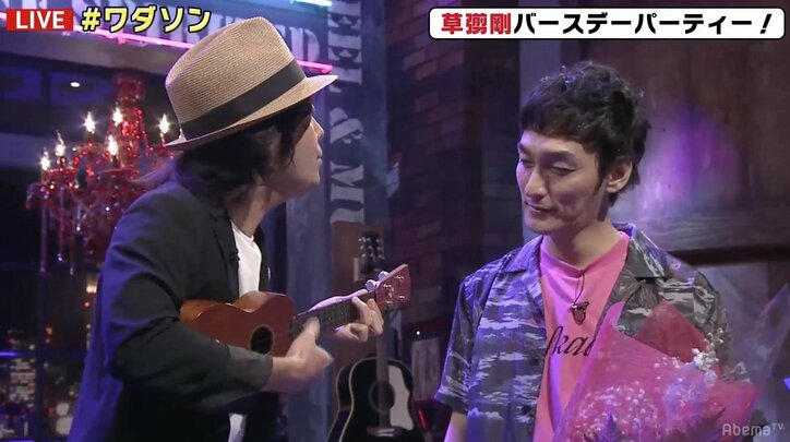 草なぎ剛、“ギターの師匠”和田唱からの“プレゼント”に「グッときた」