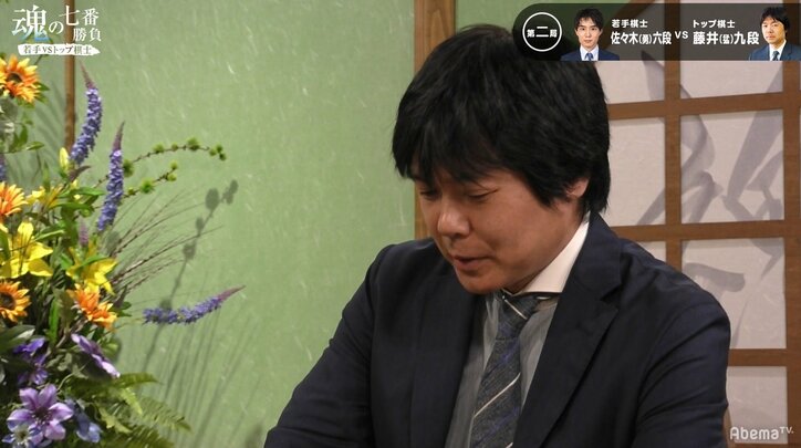 佐々木勇気六段、「藤井システム」藤井猛九段に快勝！若手チーム連勝／将棋・魂の七番勝負